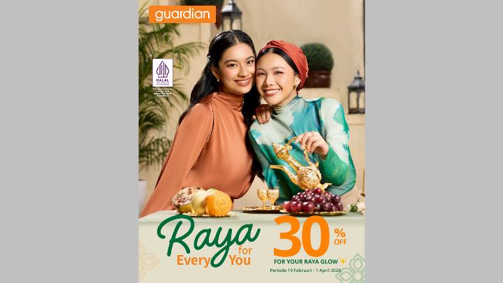 Guardian Hadirkan Raya for Every You untuk Temani Kebutuhan Ramadan hingga Lebaran
