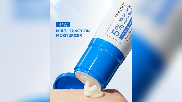 Kulit Sensitif Wajib Tahu! Skintific Hadirkan 5% B5 Ceramide Barrier Relief Moisturizer