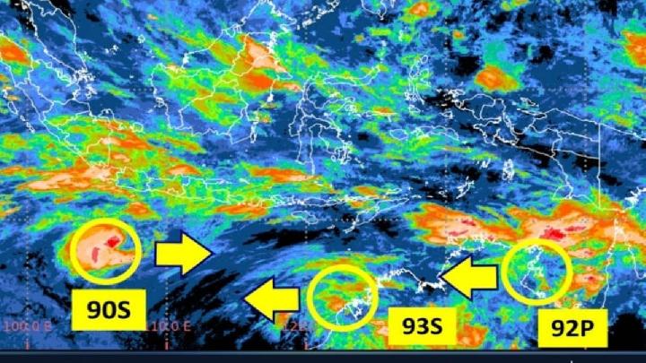BMKG: 3 Cyclone Seeds Trigger Extreme Weather Risks in Indonesia