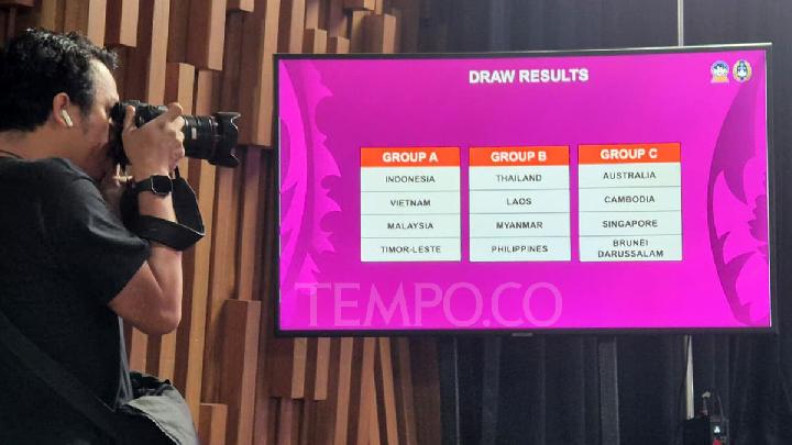 Indonesia Grouped with Malaysia for AFF U-17 Cup 2026