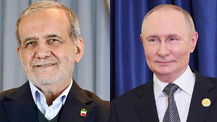 Putin, Iranian President Discuss Conflict De-Escalation in Phone Call