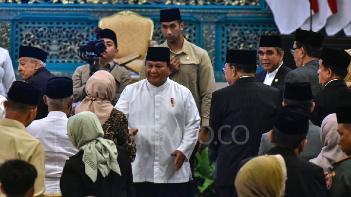 Prabowo Performs Eid al-Fitr Prayer in Aceh Tamiang