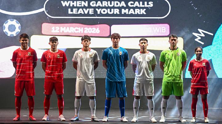 Kelme Unveils New Jerseys for Indonesia's National Teams