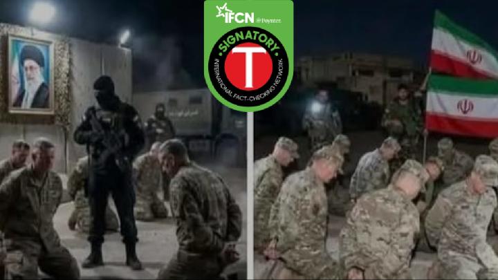 Fact Check: Viral Images of US Delta Force Captured by Iran Are Fake