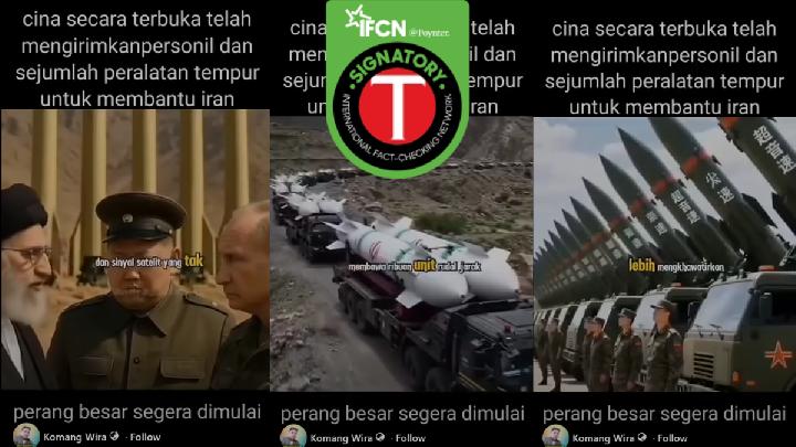 Fact Check: Is China Sending Military Support to Iran?