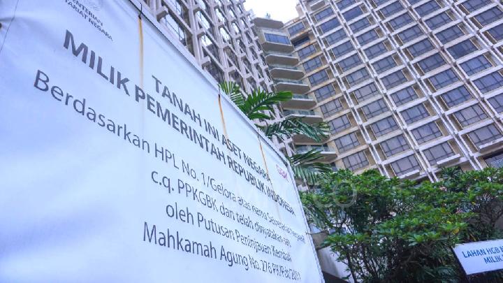 Eksekusi Pengosongan Hotel Sultan DIlakukan 18 Juni 2026