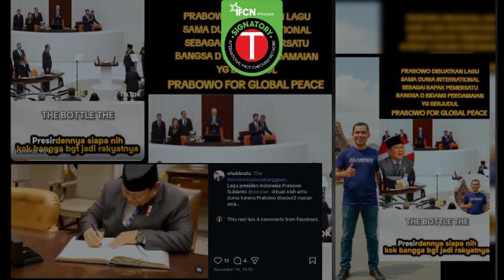 Fact Check: Analyzing AI in "Prabowo for Global Peace" Song