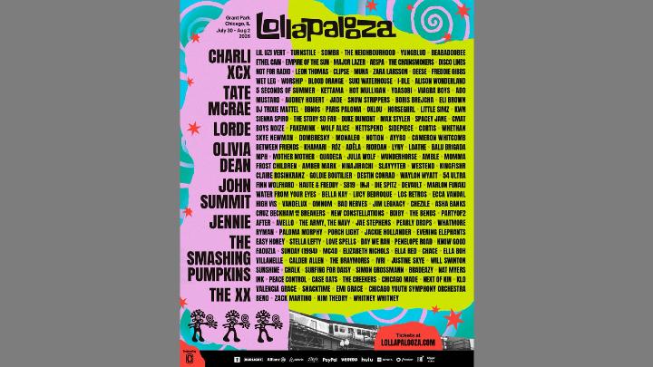 Lollapalooza 2026 Rilis Line Up Resmi, Jennie hingga Olivia Dean jadi Headliner