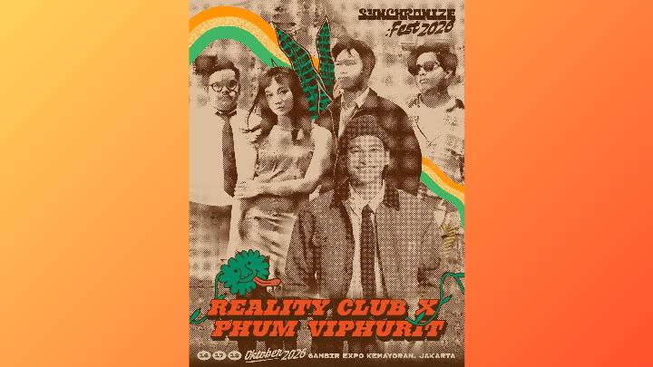Catat Tanggalnya, Reality Club Bakal Kolaborasi Bareng Phum Viphurit di Synchronize Fest 2026
