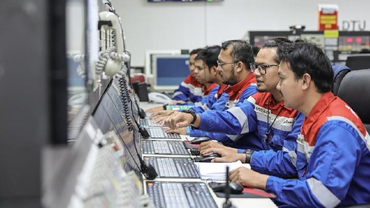 Suasana Control Room area Kilang Pertamina International Unit VI Balongan, Sukareja, Indramayu, Jawa Barat. Dok. Pertamina 