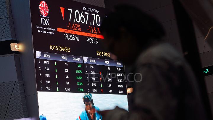 IHSG Melemah, Saham Tambang Tertekan