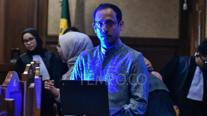 Pengacara Minta Sidang Tetap Digelar Meski Nadiem Dirawat