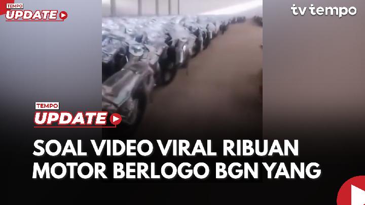BGN Mengklaim Motor MBG yang Dibeli di Bawah Harga Pasar