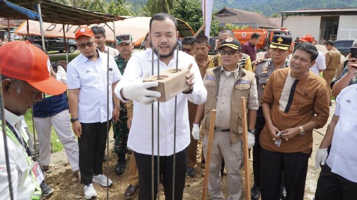 Wali Kota Padang Apresiasi Pembangunan Hunian Tetap untuk Korban Bencana