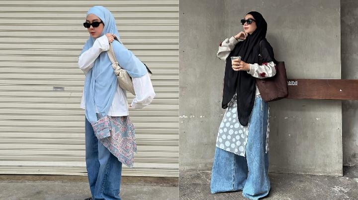 7 Padu Padan Syari But Make It Cool ala Selebgram, dari Feminin hingga Casual Edgy