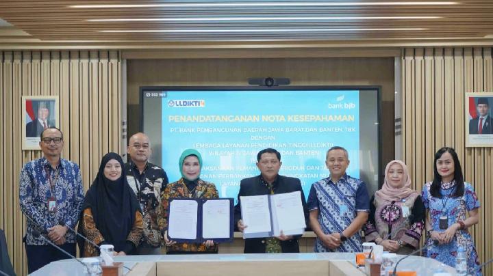 Perkuat Sektor Pendidikan, Bank Bjb Jalin Kerja Sama dengan LLDIKTI IV