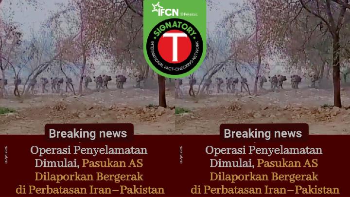 Fact Check: Video of US Troops Landing at Pakistan-Iran Border is False