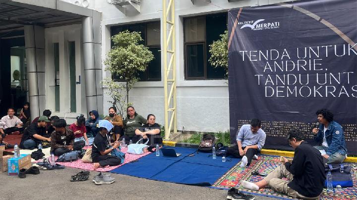 Mahasiswa Peduli Andrie Yunus Bakal Berkemah di Puspom TNI