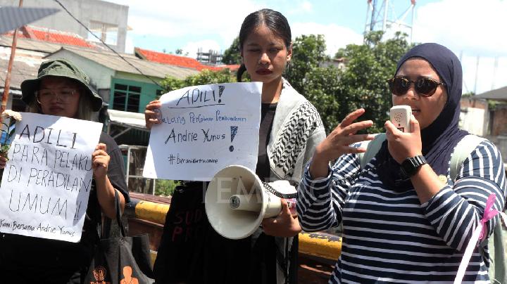 TAUD Soroti Peran 4 Tersangka Kasus Air Keras Andrie Yunus