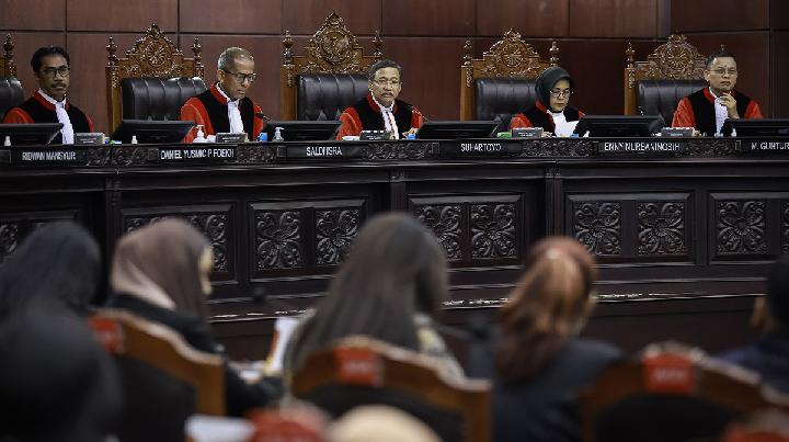 MK Tak Terima Gugatan soal Keluarga Presiden Nyalon Pilpres