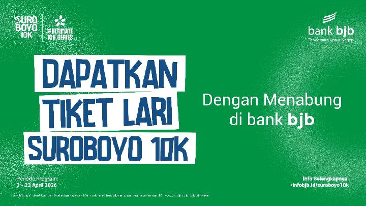 bank bjb Hadirkan Akses Eksklusif ke Suroboyo 10K