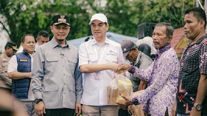 Wako Pekanbaru Integrasikan Bantuan Pangan dan Cek Kesehatan Gratis