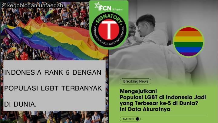 Fact Check: CIA Never Ranked Indonesia 5th in Global LGBT Population
