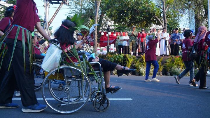 Semarang Kota Inklusif: Karnaval Paskah Berikan Panggung Bagi Difabel