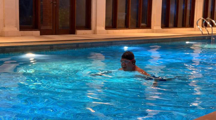 Teddy: Prabowo Berenang Pagi sebelum ke Retret DPRD