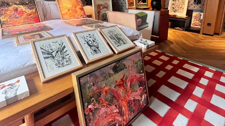 Ketika Kamar Hotel Jadi Galeri Seni
