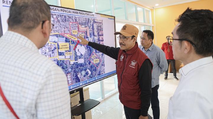 Mensos Tinjau Kesiapan Sekolah Rakyat di LAN