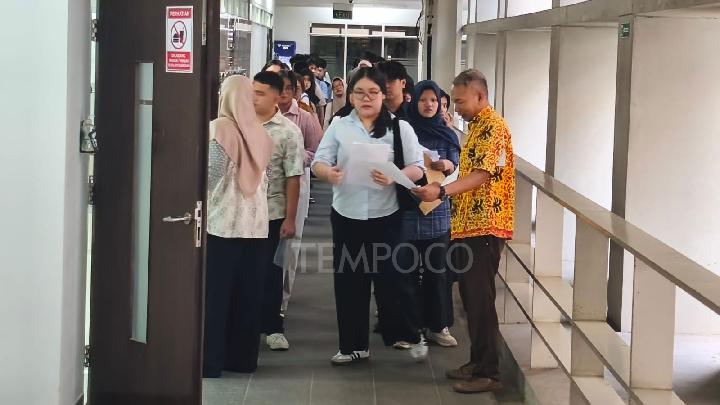 Suasana UTBK Hari Pertama di Kampus UI