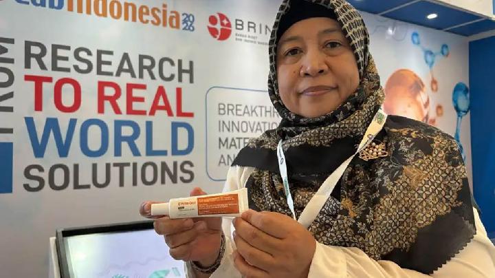 Peneliti BRIN Bikin Salep Luka dari Limbah Cangkang Udang