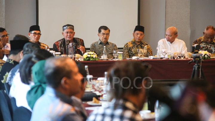 Tokoh Ormas Islam Bertemu Jusuf Kalla soal Video Ceramah UGM