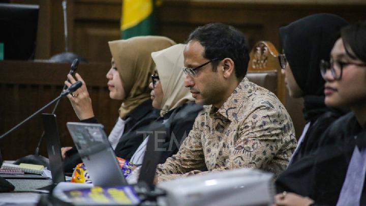 Nadiem Laporkan Dugaan Pelanggaran Kode Etik Hakim Tipikor