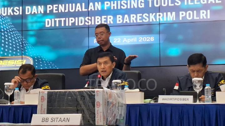 Polisi Bongkar Modus Penjualan Phising Tools Lintas Negara