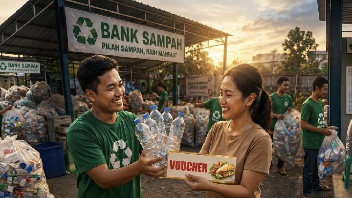 HUT ke-479 Kota Semarang: Pemkot Luncurkan Program Penukaran Botol Plastik dengan Lumpia