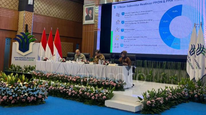 Realisasi Investasi Kuartal I-2026 Tembus Rp 498 Triliun