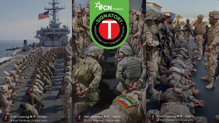 Fact Check: Video Claiming US Troops Captured by Iran Is Fake