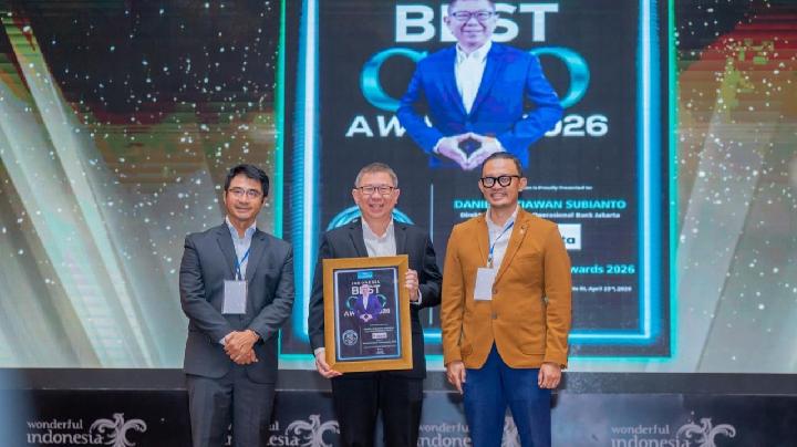 Bank Jakarta Raih Indonesia 50 Best CEO Awards dan Indonesia Best COO Awards 2026