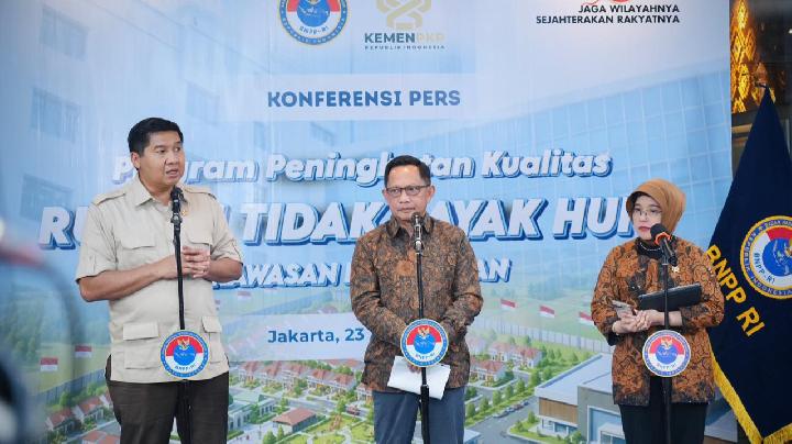 BNPP Resmikan Bedah 15.000 Rumah di Kawasan Perbatasan