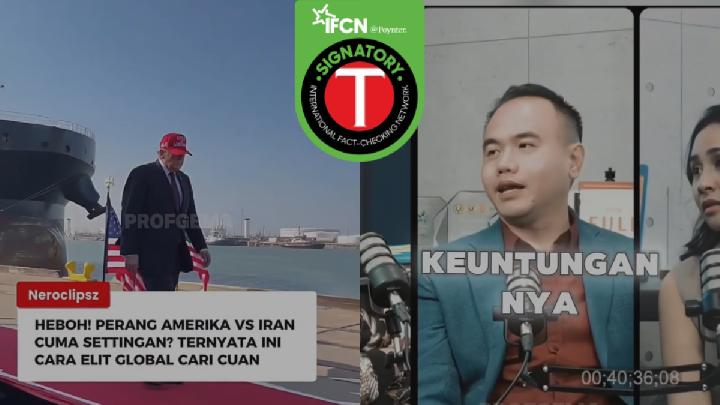 Fact Check: Claim US-Iran War Is Staged for Oil Is Misleading