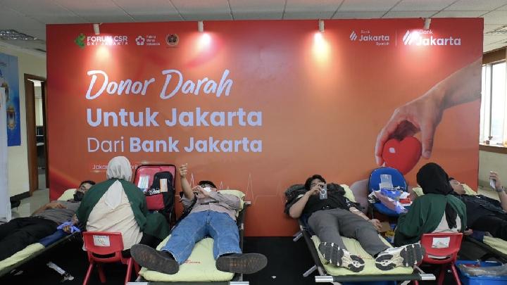 Bank Jakarta Gandeng PWI Jaya dan PMI DKI Jakarta Gelar Donor Darah, Bantu Ketersediaan Darah di DKI Jakarta