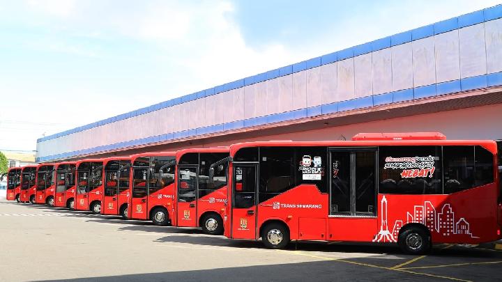 Wali Kota Agustina Lakukan Peremajaan 10 Armada Trans Semarang