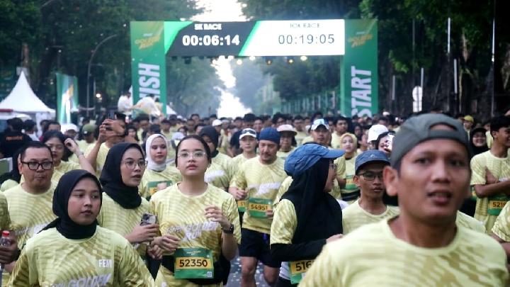Pegadaian Gelar Tring Golden Run 2026, Ajak Masyarakat Ubah Keringat Jadi Emas