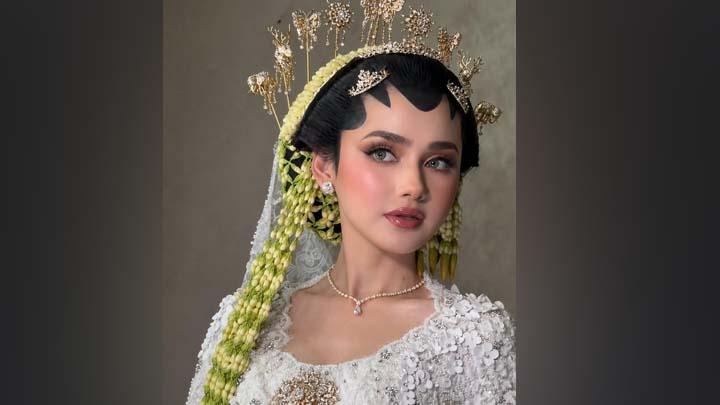 Makeup Syifa Hadju saat Akad Nikah Karya Bennu Sorumba, Warganet: Cantiknya Manglingi