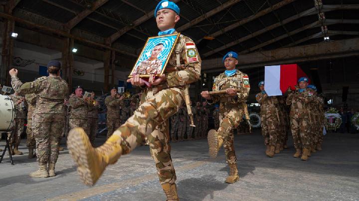 UNIFIL Pays Final Respects to Indonesian Peacekeeper Rico Pramudia