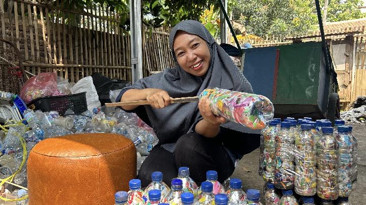 Amaliyah Berhasil Ubah Sampah Jadi Berkah Besama PNM