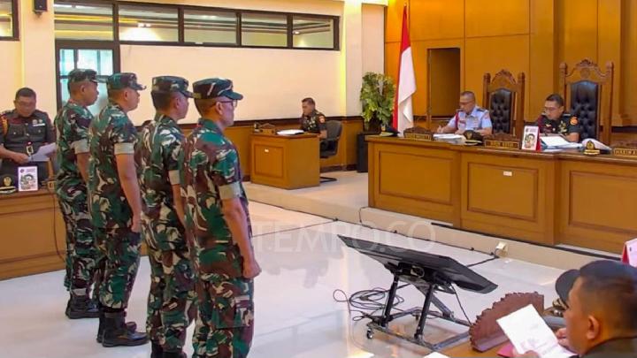 Hakim Sidang Andrie Yunus Soroti CCTV di Markas Bais TNI