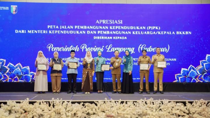 Kemendukbangga Apresiasi Pemprov Lampung atas Peta Jalan Pembangunan Kependudukan 2025